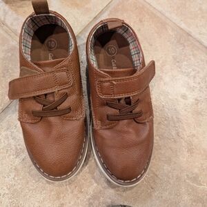 Cat & Jack Brown Kids Dress Shoes